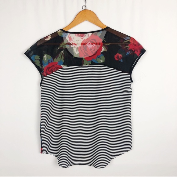 CHARMING CHARLIE sheer blouse. Size S - Picture 2 of 5